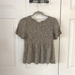 Detailed Babydoll Top
